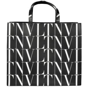 ヴァレンティノ　VLTN キャンバストートバッグ　ガラヴァーニ　ロックスタッズ VALENTINO - ヴァレンティノ VLTN キャンバストートバッグ