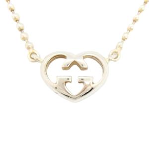 GUCCI グッチ ネックレス ドッグタグ ダブルプレート ボール