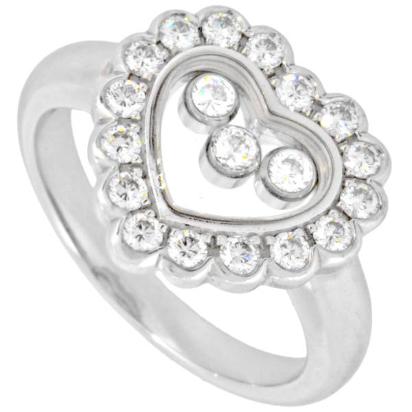 ショパール Chopard ハッピーダイヤモンド リング 指輪 ダイヤモンド 約10号 82/475...