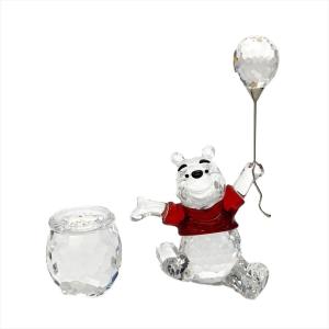 SWAROVSKI スワロフスキー くまのプーさん 風船 タイトルプレート