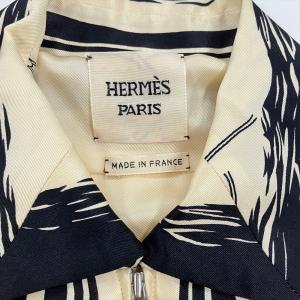 エルメス HERMES シルク ノースリーブ ...の詳細画像4
