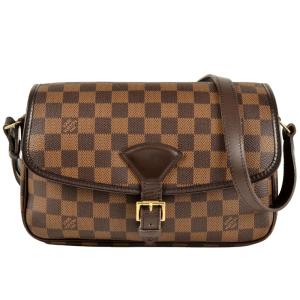 ルイヴィトン LOUIS VUITTON ソローニュ ショルダーバッグ ダミエ エベヌ N48079 ブラウン TH1006 スペシャルオーダー レディース