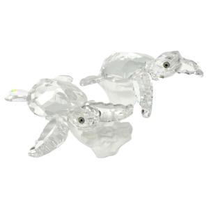 SWAROVSKI - スワロフスキー SWAROVSKI 海ガメの赤ちゃん 2011年廃盤品 オブジェ 置物 826480【中古】 SWAROVSKI スワロフスキー 海ガメの赤ちゃん 2011年廃盤品
