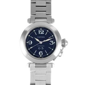 Cartier カルティエ パシャC ビッグデイト　W31044M7 中古)CARTIER カルティエ パシャC ビッグデイト ホワイト