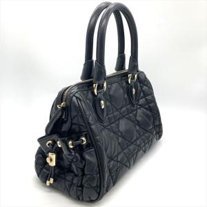 ディオール Dior ハンドバッグ レザー ブ...の詳細画像2