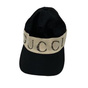 GUCCI（グッチ） バケットハット ハット GGキャンバス 576587 ブラック