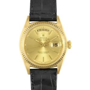 ロレックス ROLEX デイデイト 1803 10番 K18YG 金無垢 メンズ 自動巻き 腕時計 ...