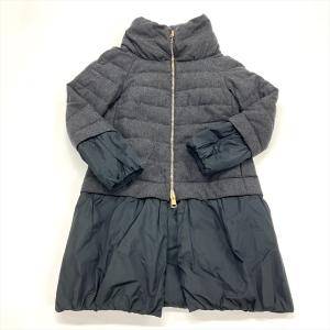 ヘルノ HERNO リアルファー ダウンコート アウター 21616DP 黒 