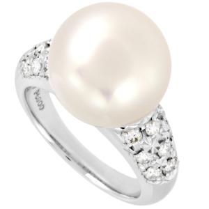 値下げ　真珠の指輪（プラチナ台座） 楽天市場】タサキ ダイヤモンド 小鳥モチーフ リング・指輪 プラチナ