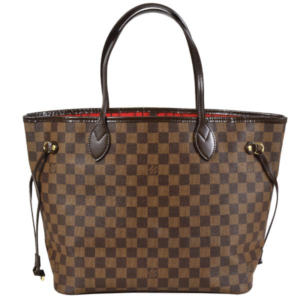 ルイヴィトン LOUIS VUITTON ネヴァーフル GM トートバッグ ダミエ エベヌ N511...