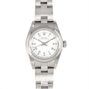 ロレックス ROLEX 76080 A番(1998年〜1999年頃製造) 腕時計 自動巻 ホワイト文字盤 メンズ