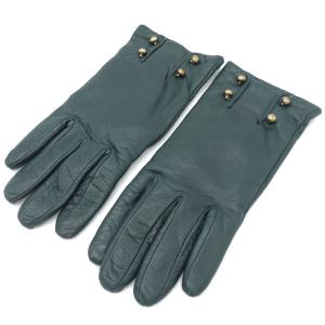 FENDI（フェンディ） 未使用 手袋 ウール 100％ グレー ズッカ