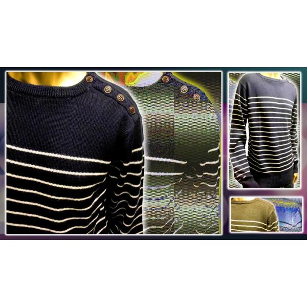 SHAGGY  7GGボーダークルーネックセーター