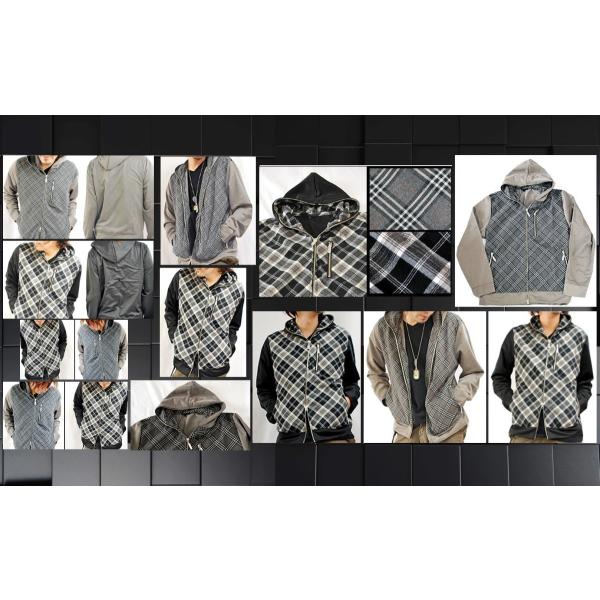 TOCTOC　デザインＺＩＰパーカー