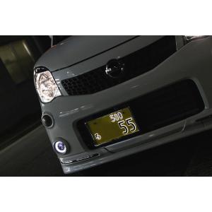 AIR 正規代理店 軽自動車 LED 字光式 ナンバープレート 1枚  在庫即納♪ 車検対応 字光式ナンバープレート器具 国土交通省認定