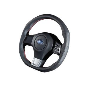 ダムド ステアリング スバル XV GP A〜 DAMD SS360-D レッドステッチ