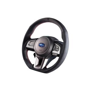 ダムド　ステアリング　レガシィ（A〜C MT車用） DAMD/ダムド ステアリング SS362-D レッドステッチ レガシィB4 BMG/BM9