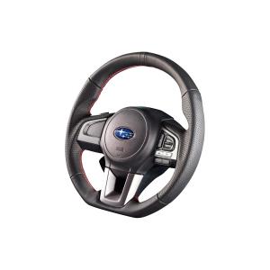 【クロメート】DAMD SS360-D 後期用 ブルーステッチ DAMD/ダムド ステアリング SS360-RX ブルーステッチ WRX STI VAB