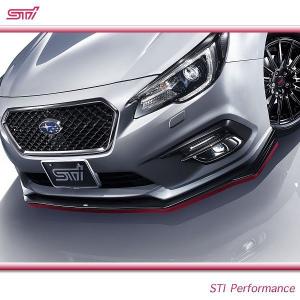レガシィ B4 BM A〜B型 スカートリップ ブラック ゴム製 (STI フロント 