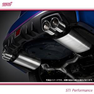 【SUBARU STI】パフォーマンスマフラーエキゾーストキット STI パフォーマンスマフラー＆ガーニッシュキット：スタイル