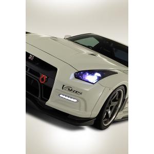 VARIS バリス 日産 R35 GT-R '14 Ver. サイドスカート FRP 未塗装