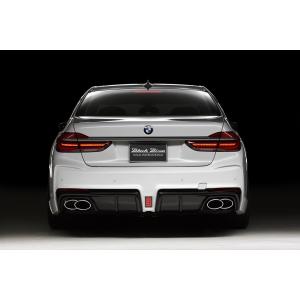 WALD ヴァルド [ BLACK BISON EDITION ] BMW 7シリーズ G12 マフラーカッター (TWIN240x2) オールステレンレス 740用｜goldrush-store