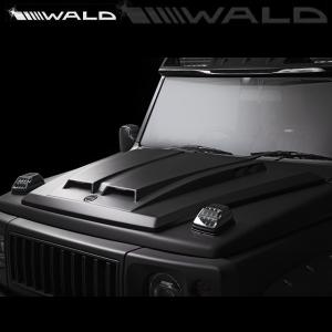 WALD ヴァルド JIMNY (JB64) / ジムニー シエラ H30.8〜 ボンネットスクープカバー FRP製 未塗装 (SPORTS LINE BLACK BISON EDITION)｜goldrush-store