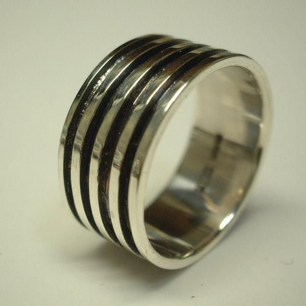 シルバーストライプリング5