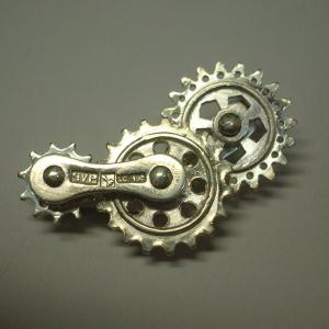 シルバー ギア メカニカルリング 005 ギアリング : ゴールドスミス