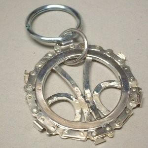 チェーンソーキーホルダー(キーリング）key005