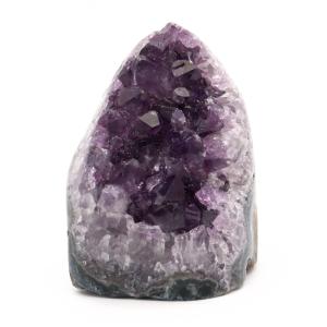 アメジスト クラスター 側面磨き AAA ドゥルーザ 紫水晶 置き物 原石 269g ウルグアイ産 天然石 1点物 2月 誕生石 天然石 amethyst 爆買