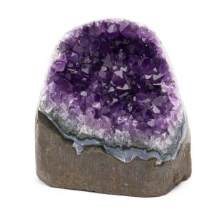 アメジスト クラスター 側面磨き AAA ドゥルーザ 紫水晶 置き物 原石 226g ウルグアイ産 天然石 1点物 2月 誕生石 天然石 amethyst 爆買