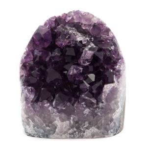 アメジスト クラスター 側面磨き AAA ドゥルーザ 紫水晶 置き物 原石 620g ウルグアイ産 天然石 1点物 2月 誕生石 天然石 amethyst 爆買