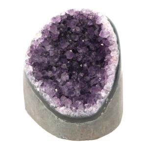 アメジスト クラスター 側面磨き AAA ドゥルーザ 紫水晶 置き物 原石 513g ウルグアイ産 天然石 1点物 2月 誕生石 天然石 amethyst 爆買