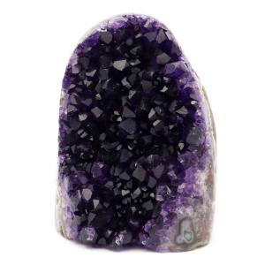 アメジスト クラスター 側面磨き エクストラ グレード EX ドゥルーザ 紫水晶 置き物 原石 1.17kg ウルグアイ産 天然石 1点物 2月 誕生石 天然石 amethyst 爆買