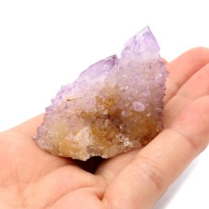 カクタス アメジスト 原石 結晶 48g 南アフリカ産 1点物 スピリットクォーツ AAA ツーソン展示会商品 紫水晶 置き物 天然石 2月 誕生石 天然石 爆買