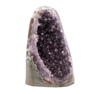アメジスト クラスター 側面磨き AAA ドゥルーザ 紫水晶 置き物 原石 551g ウルグアイ産 天然石 1点物 2月 誕生石 天然石 amethyst 爆買