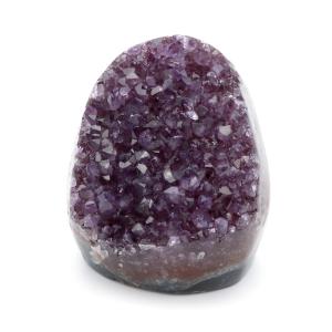 アメジスト クラスター 側面磨き AAA ドゥルーザ 紫水晶 置き物 原石 426g ウルグアイ産 天然石 1点物 2月 誕生石 天然石 amethyst 爆買