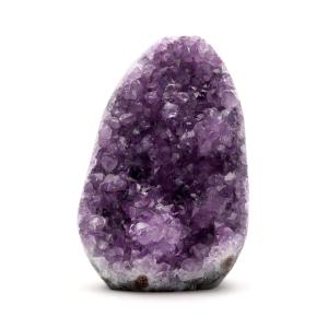 アメジスト クラスター 側面磨き AAA ドゥルーザ 紫水晶 置き物 原石 441g ウルグアイ産 天然石 1点物 2月 誕生石 天然石 amethyst 爆買