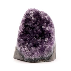 アメジスト クラスター 側面磨き AAA ドゥルーザ 紫水晶 置き物 原石 331g ウルグアイ産 天然石 1点物 2月 誕生石 天然石 amethyst 爆買