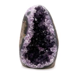 アメジスト クラスター 側面磨き AAA ドゥルーザ 紫水晶 置き物 原石 347g ウルグアイ産 天然石 1点物 2月 誕生石 天然石 amethyst 爆買