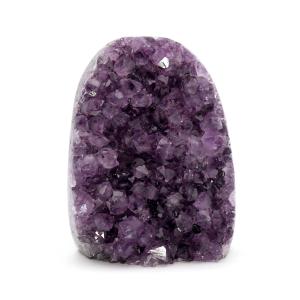 アメジスト クラスター 側面磨き AAA ドゥルーザ 紫水晶 置き物 原石 349g ウルグアイ産 天然石 1点物 2月 誕生石 天然石 amethyst 爆買