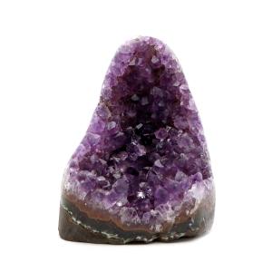 アメジスト クラスター 側面磨き AAA ドゥルーザ 紫水晶 置き物 原石 363g ウルグアイ産 天然石 1点物 2月 誕生石 天然石 amethyst 爆買