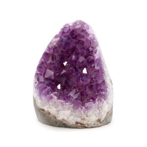 アメジスト クラスター 側面磨き AAA ドゥルーザ 紫水晶 置き物 原石 347g ウルグアイ産 天然石 1点物 2月 誕生石 天然石 amethyst 爆買
