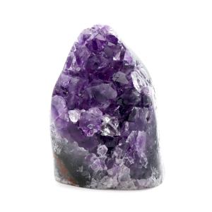 アメジスト クラスター 側面磨き AAA ドゥルーザ 紫水晶 置き物 原石 478g ウルグアイ産 天然石 1点物 2月 誕生石 天然石 amethyst 爆買