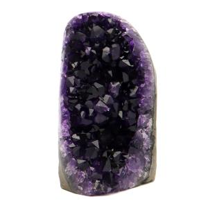 アメジスト クラスター 側面磨き エクストラ グレード EX ドゥルーザ 紫水晶 置き物 原石 1.08kg ウルグアイ産 天然石 1点物 2月 誕生石 天然石 amethyst