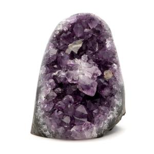 アメジスト クラスター 側面磨き AAA ドゥルーザ 紫水晶 置き物 原石 351g ウルグアイ産 天然石 1点物 2月 誕生石 天然石 amethyst
