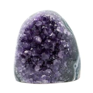 GOLD STONE アメジスト 紫水晶 丸玉 虹入り レインボー ブラジル