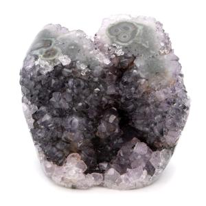 カクタス アメジスト スピリットクォーツ AAA フラワー スタラクタイト 紫水晶 置き物 原石 341g ウルグアイ産 天然石 1点物 2月 誕生石 天然石 amethyst
