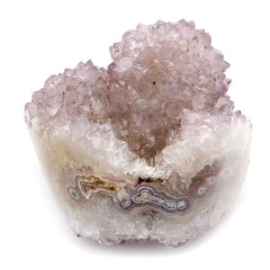 フラワー スタラクタイト アメジスト スピリットクォーツ AA 紫水晶 置き物 原石 635g ウルグアイ産 天然石 1点物 2月 誕生石 天然石 amethyst